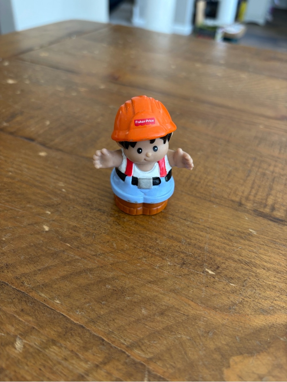 Fisher Price Little People construction worker as is